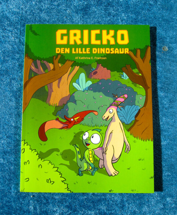 Gricko den lille dinosaur - børnebog